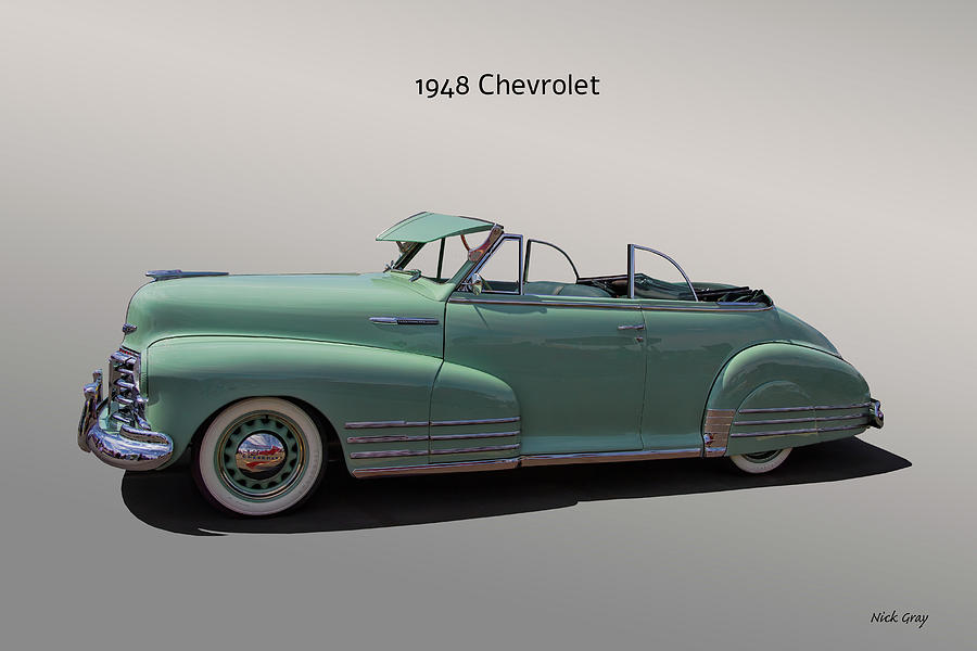 1948 Chevrolet Convertible 0124 Photograph by Nick Gray - Fine Art America