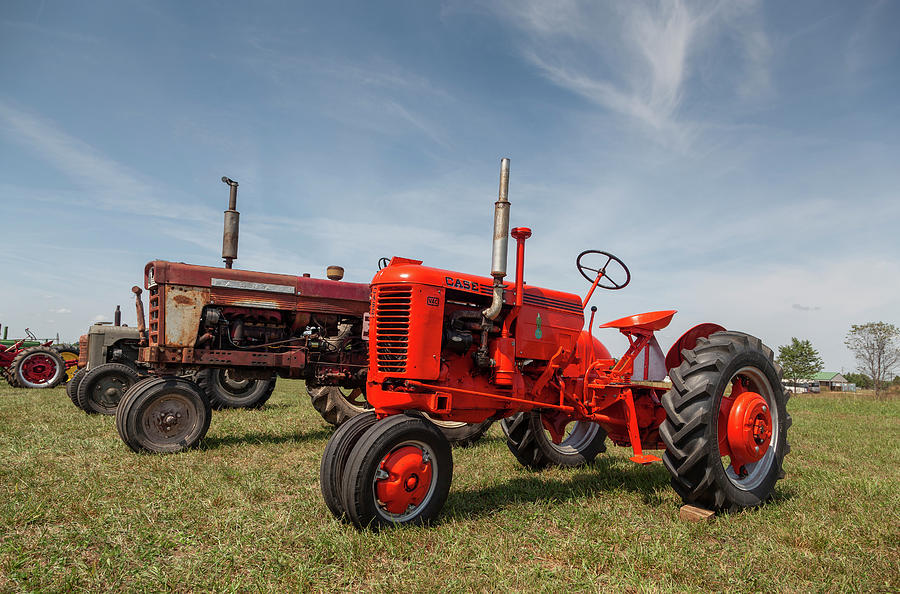 1948 J.I. Case VAC Tractor Photograph by Tony Colvin - Fine Art America