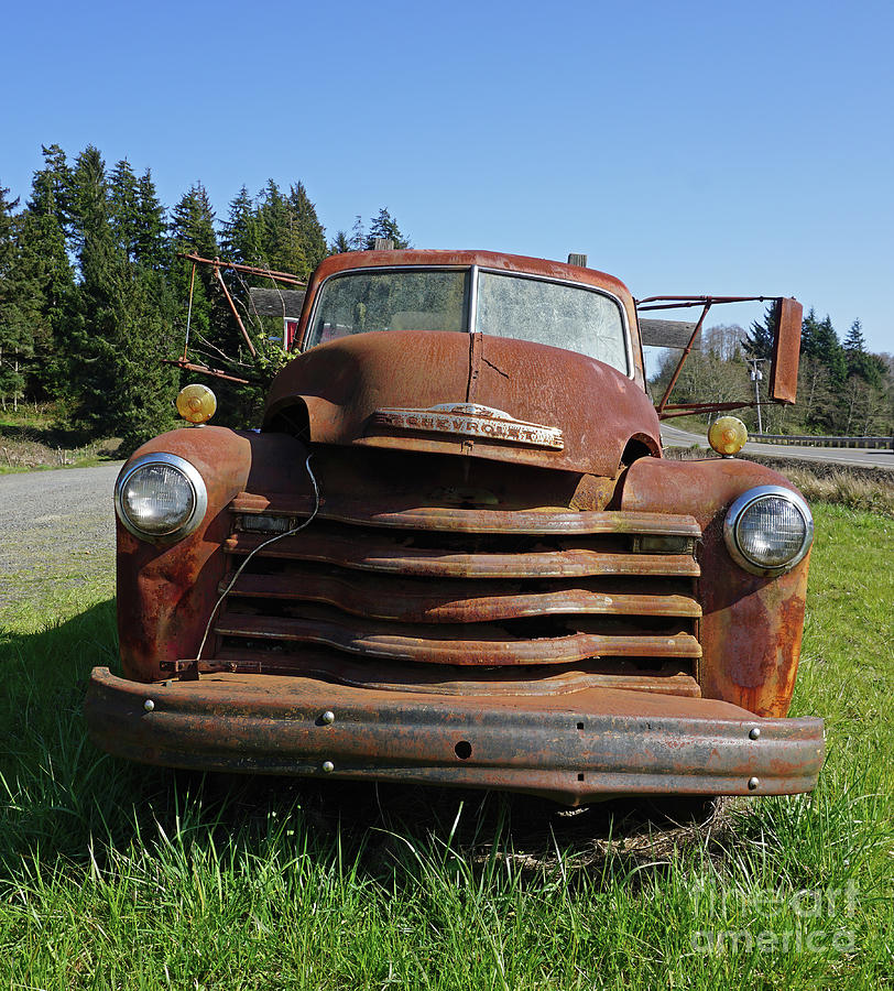 1949 Chevy Flatbed Truck Photograph By Jonathan Lingel - Pixels