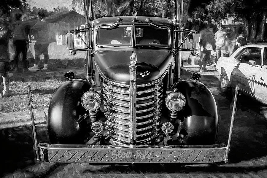 1947 Diamond T Pick Up Truck X116 Photograph by Rich Franco