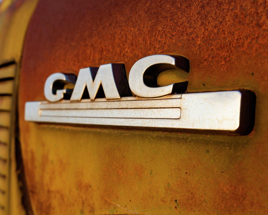 1949 GMC Truck emblem Photograph by Art Whitton - Fine Art America