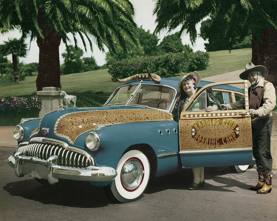 1949 Harolds Club Estate Wagon Photograph by West Peterson