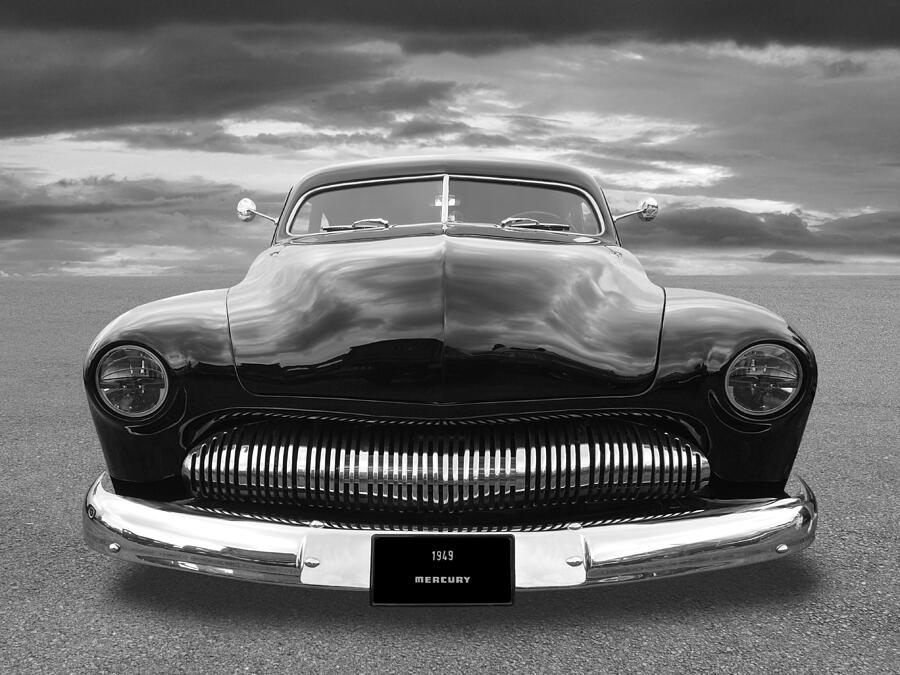 1949 Mercury Eight Coupe Front End Photograph by Gill Billington