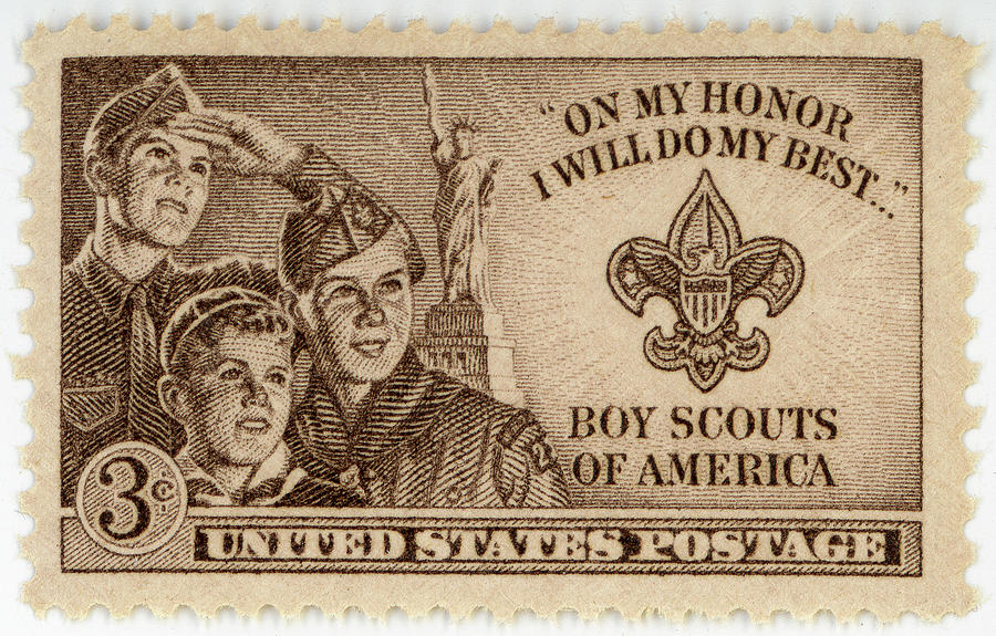 1950 Boy Scouts Issue Photograph