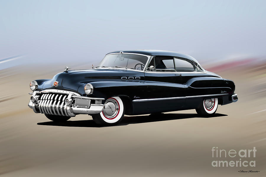 1950 Buick Super Riviera Photograph by Dave Koontz