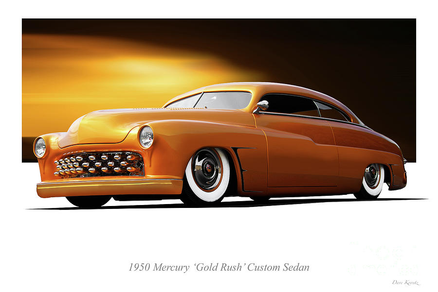 1950 Mercury Gold Rush Custom Sedan Photograph by Dave Koontz