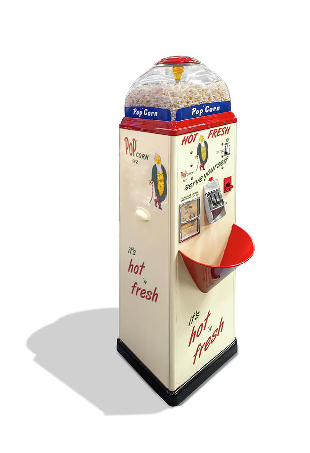 Popcorn deals vending machine