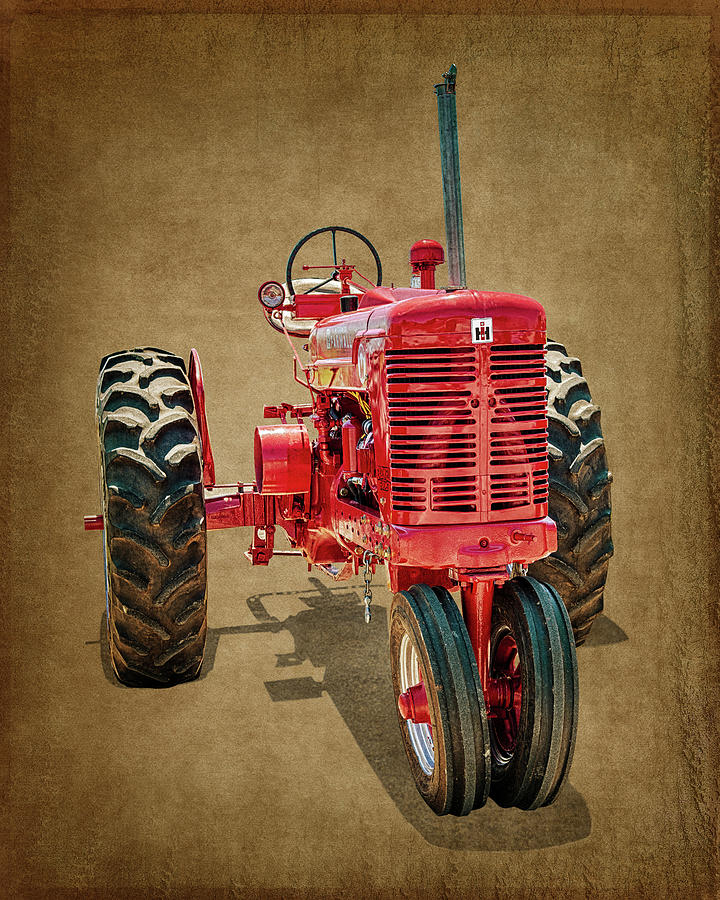 1950s Vintage International Harvester Super M Tractor Photograph by ...