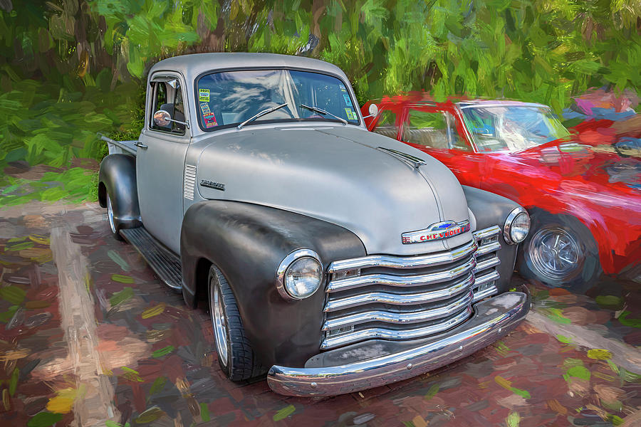 1951 Chevrolet 3100 Series Pick Up Truck X101 Photograph by Rich Franco