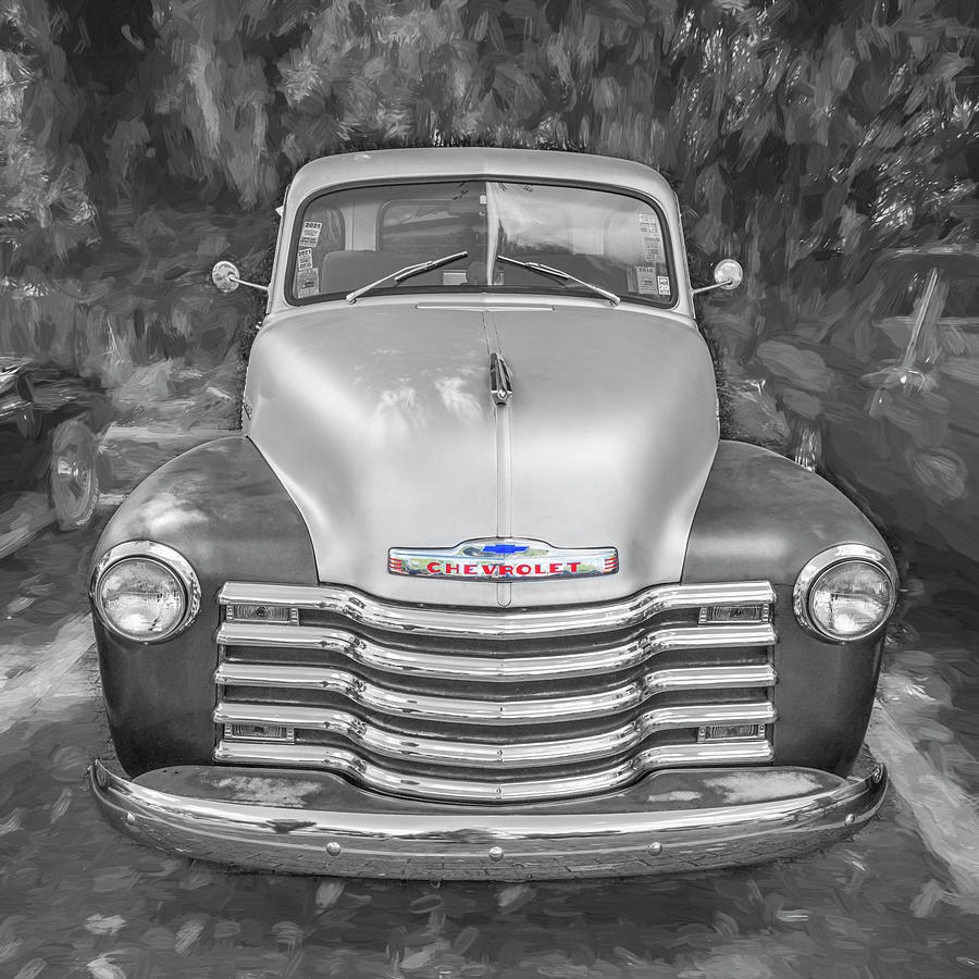 1951 Chevrolet 3100 Series Pick Up Truck X103 Photograph by Rich Franco