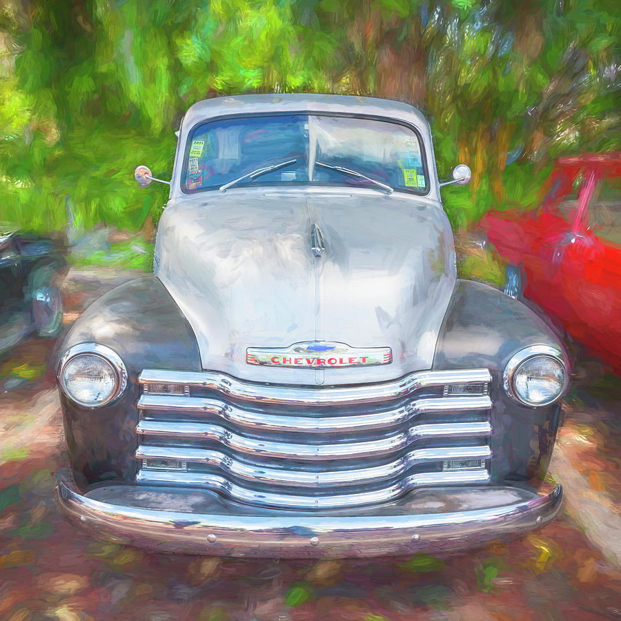 1951 Chevrolet 3100 Series Pick Up Truck X105 Photograph by Rich Franco