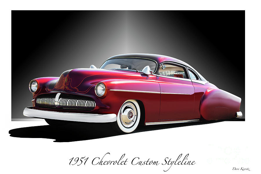 1951 Chevrolet Custom Styleline Photograph by Dave Koontz