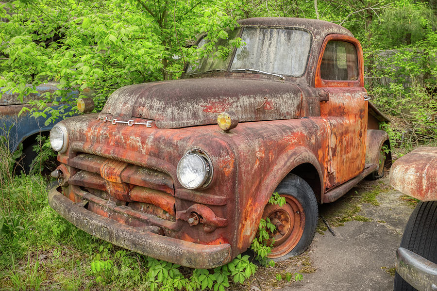 1951 Dodge Pickup Truck at Old Car City in White, Georgia  Photograph by Peter Ciro