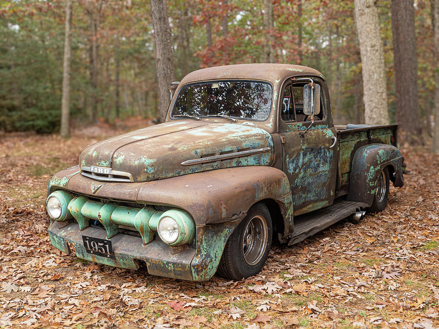 1951 Ford Pickup Truck  Photograph by Kristia Adams