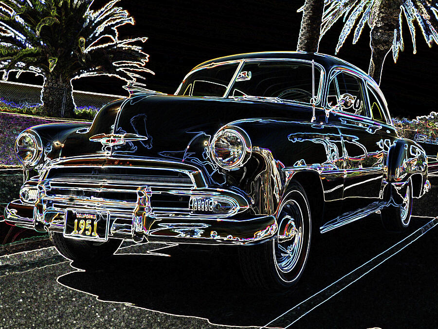 A 1951 Chevrolet Deluxe Photograph by Joe Schofield