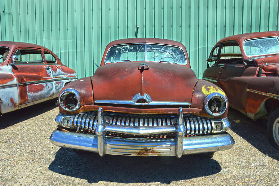 1951 Mercury Car Awaiting Restoration Photograph