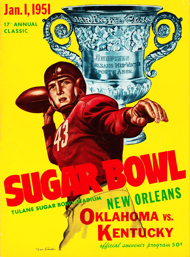 1951 Sugar Bowl Drawing by Row One Brand