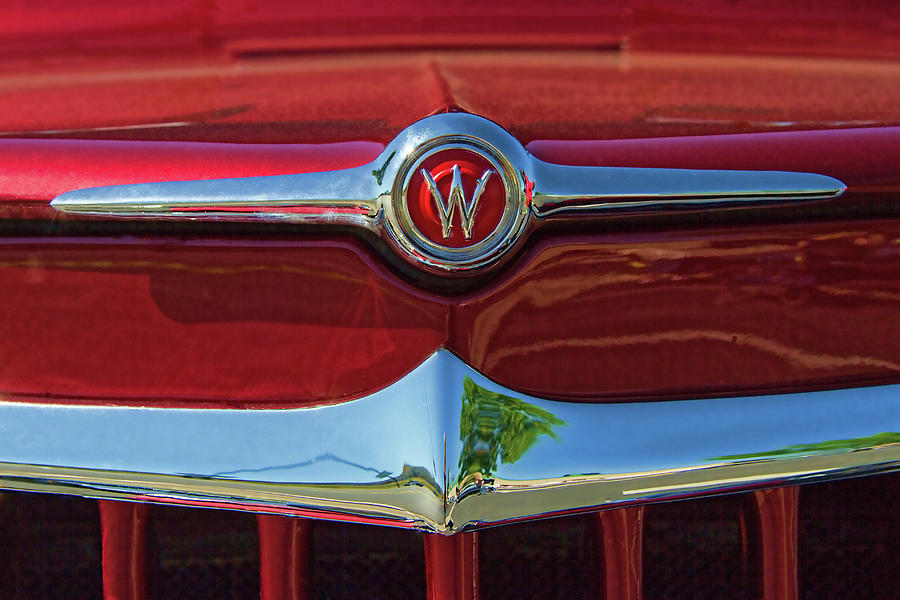 1951 Willys Hood Ornament Photograph By Nick Gray Pixels