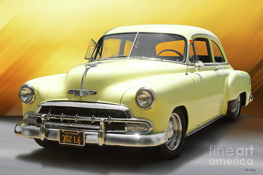 1952 Chevrolet Deluxe Styling Coupe Photograph by Dave Koontz