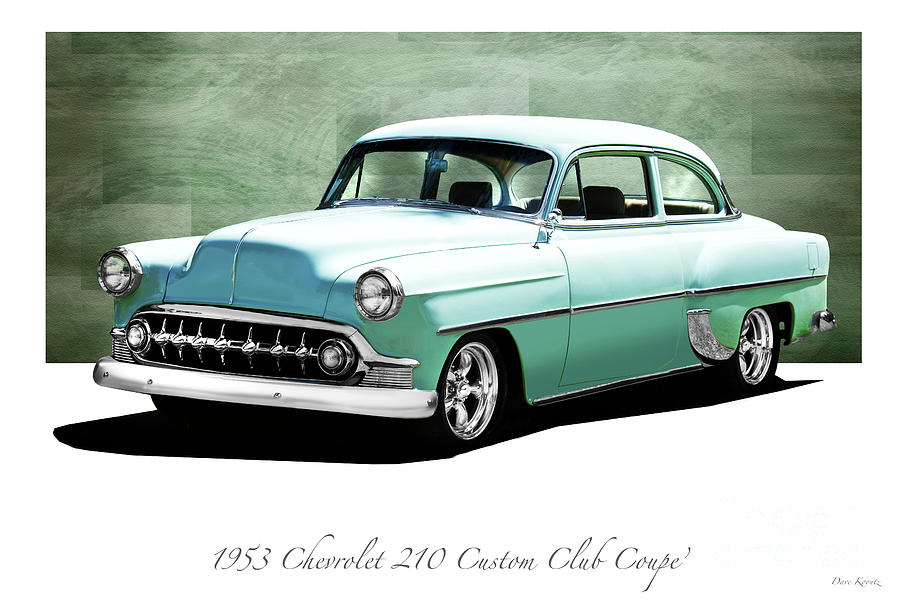 1953 Chevrolet 210 Club Coupe Photograph by Dave Koontz