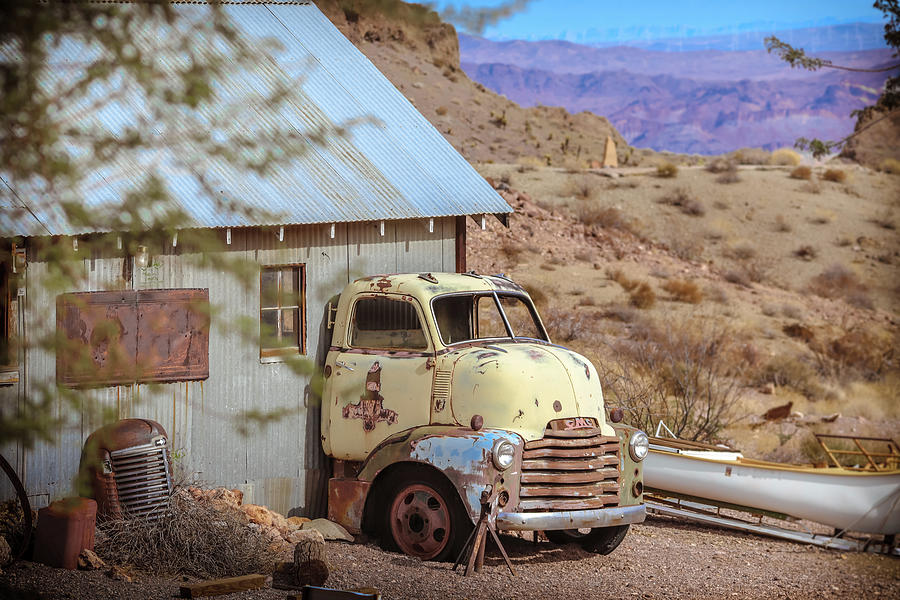 1953 Chevy Cabover house Photograph by Darrell Foster