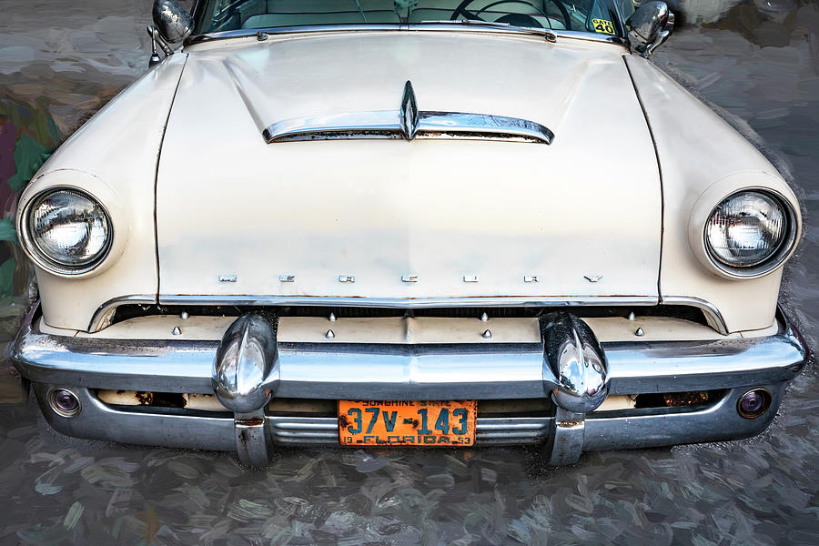 1953 Mercury Monterey 2 Door Hardtop Coupe X103 Photograph by Rich Franco