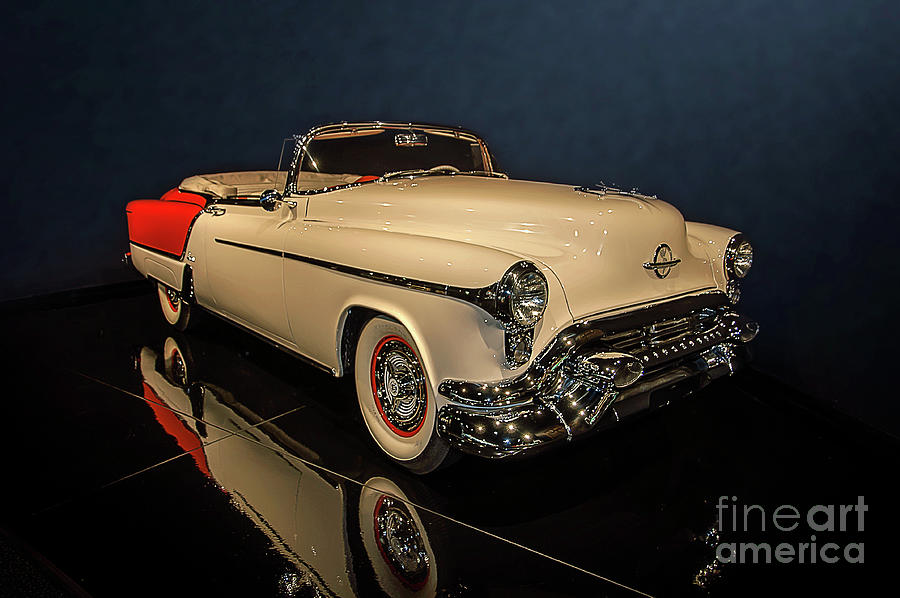 1953 Olds 98 Fiesta Photograph by John Bartelt - Pixels