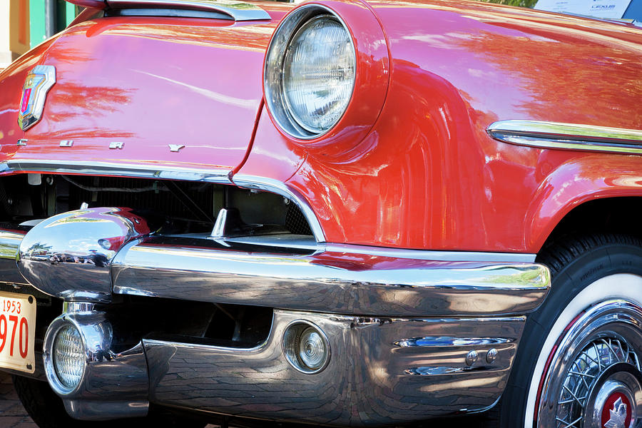 1953 Red Mercury Monterey Convertible X101 Photograph by Rich Franco ...