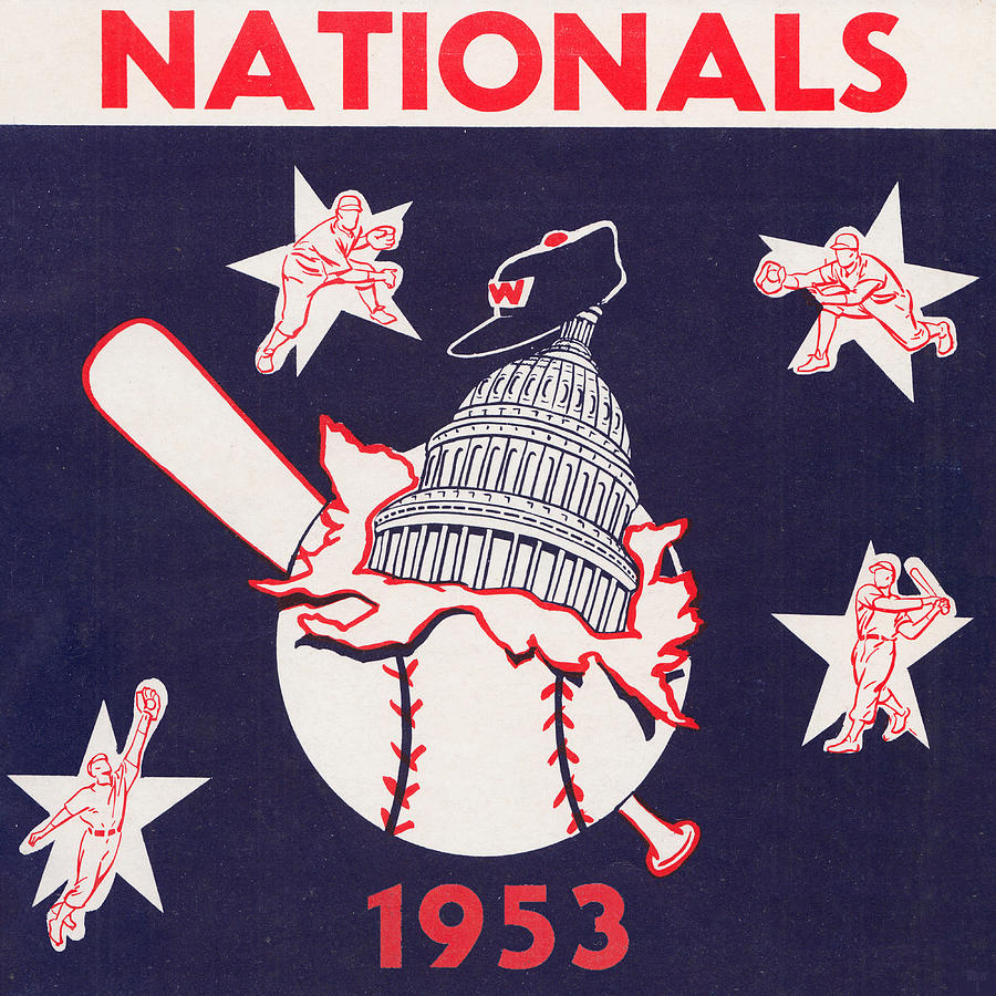 1953 Washington National Art Mixed Media by Row One Brand