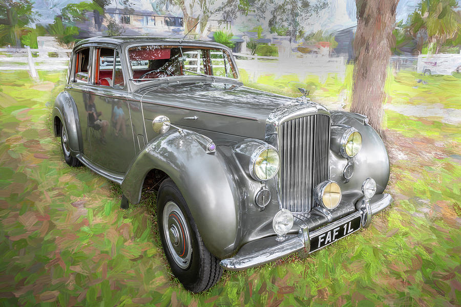 1954 Bentley R Type Sports Saloon X104 Photograph by Rich Franco