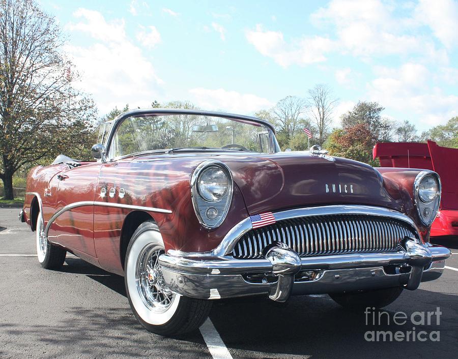 1954 Buick Convertible Special Photograph by John Telfer