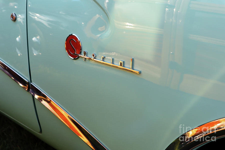 1954 Buick Special Emblem 2497 Photograph by Jack Schultz