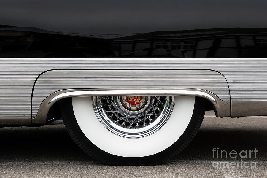 1954 Cadillac Abstract Photograph by Tim Gainey