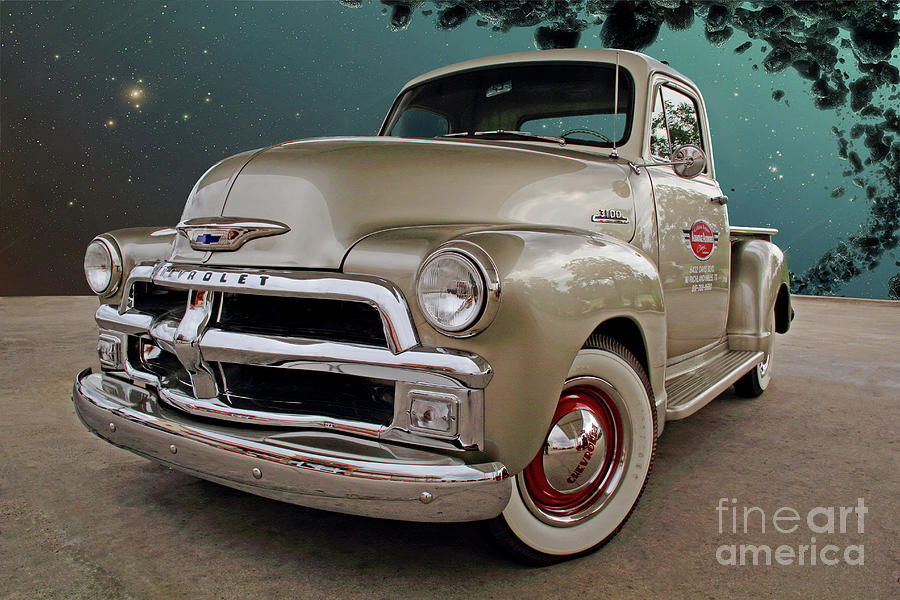 1954 Chevrolet 3100 Half-Ton Pickup Photograph by Earl Johnson