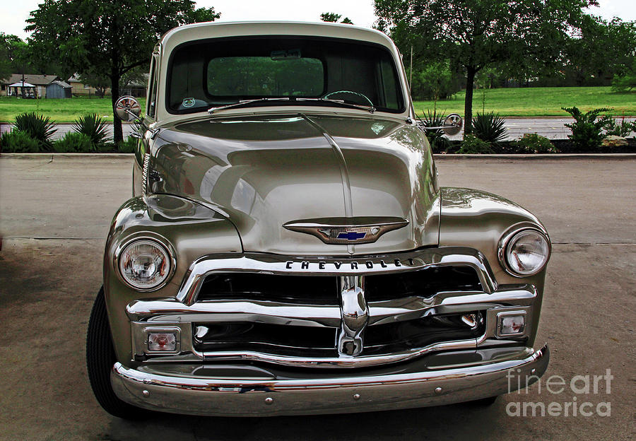1954 Chevrolet 3100 Half-Ton Picu-up Truck #7913 Photograph by Earl Johnson