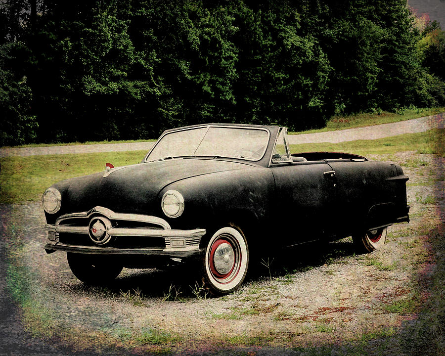 Ford Photograph - 1954 Ford Convertible by Mitford Fontaine