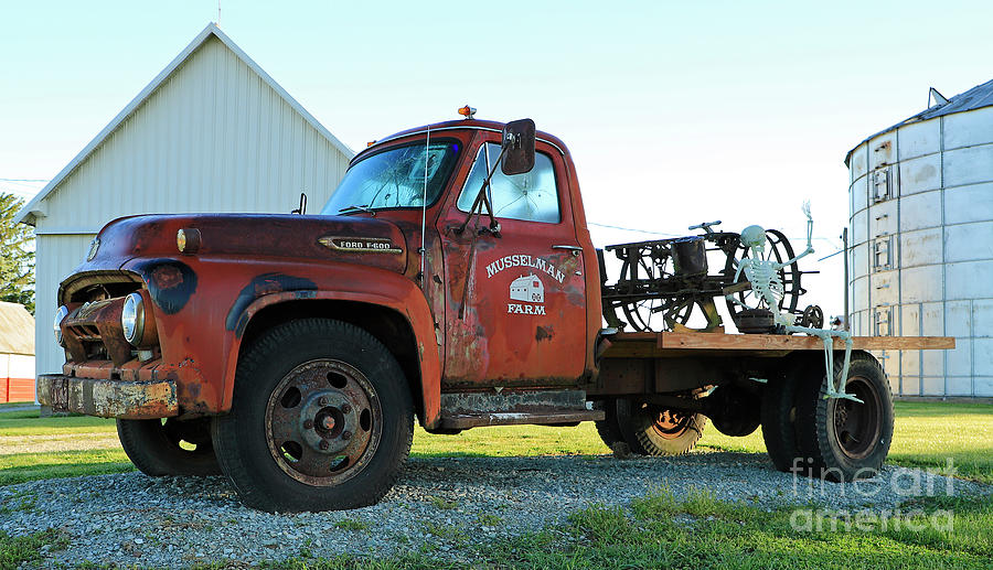 1954 Ford Farm Truck Photograph By Steve Gass Fine Art America