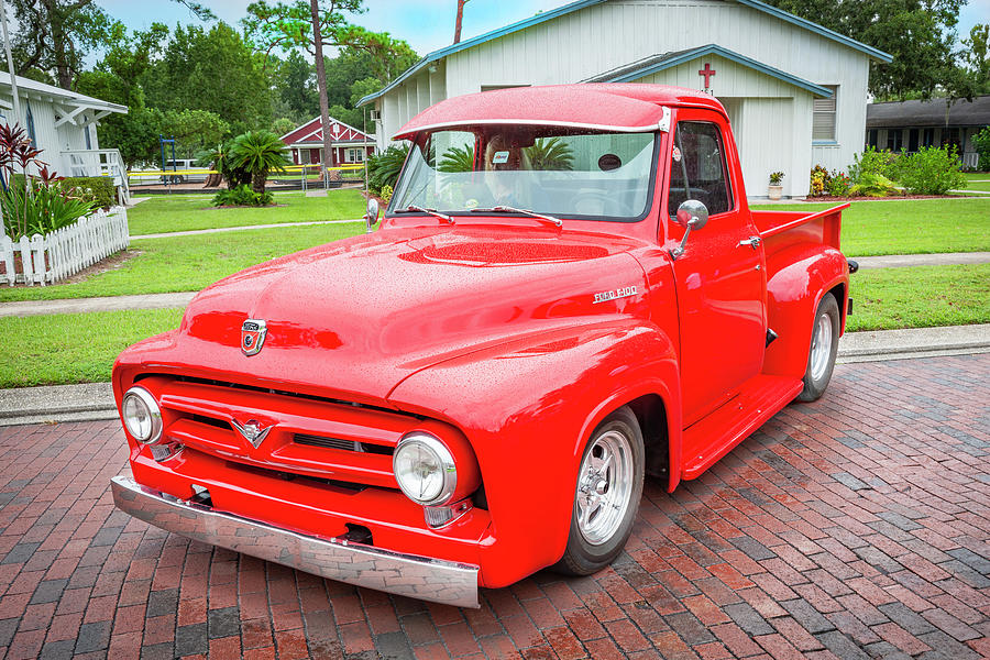 1954 Ford Pick Up Truck F100 X100 Photograph by Rich Franco