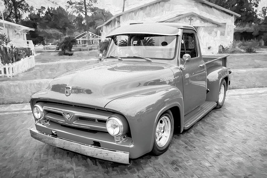 1954 Ford Pick Up Truck F100 X102 Photograph by Rich Franco