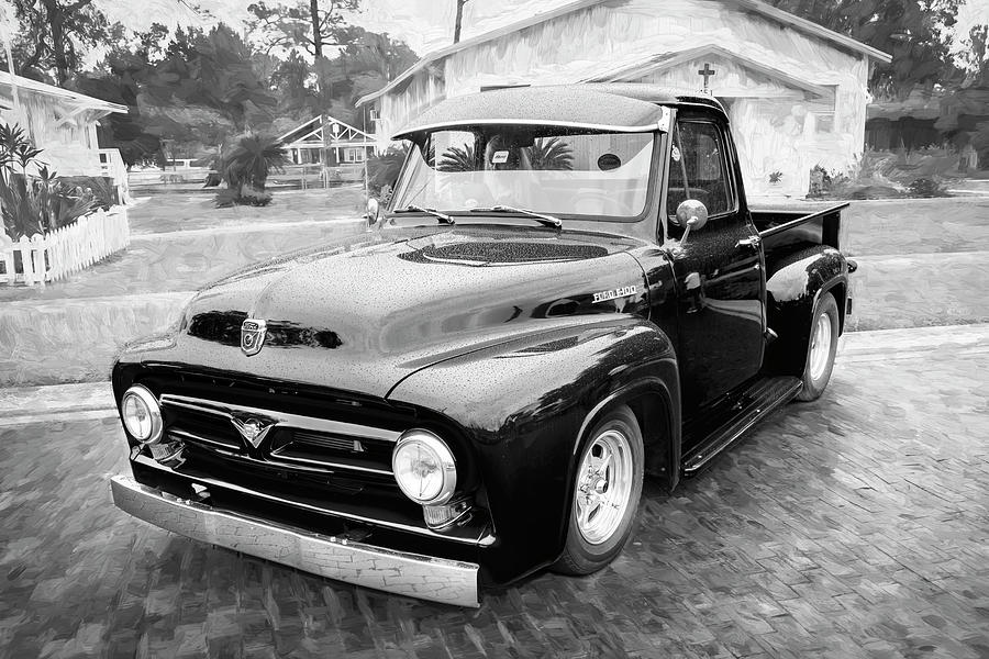 1954 Ford Pick Up Truck F100 X103 Photograph by Rich Franco