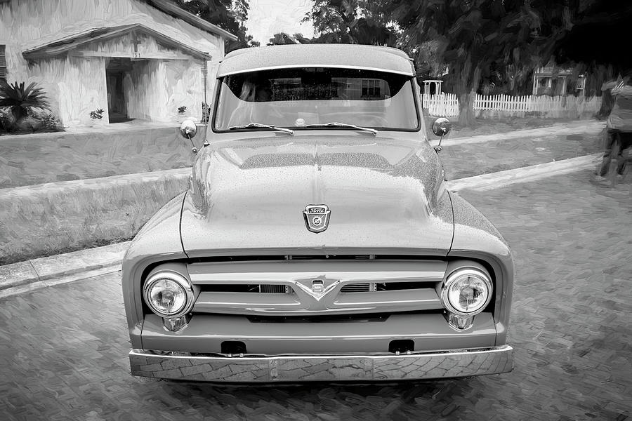 1954 Ford Pick Up Truck F100 X107 Photograph by Rich Franco