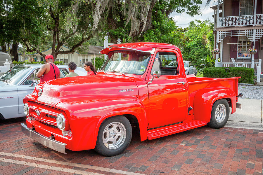 1954 Red Ford F100 Pickup Truck X100 Photograph By Rich Franco Fine Art America 2680