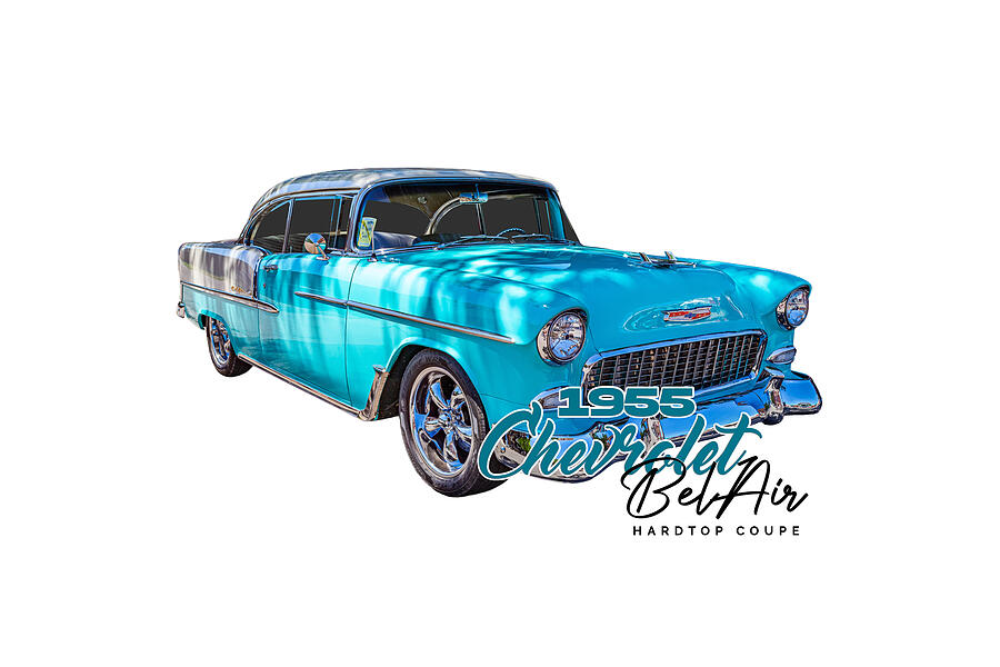 Vintage Photograph - 1955 Chevrolet Bel Air Hardtop Coupe by Gestalt Imagery