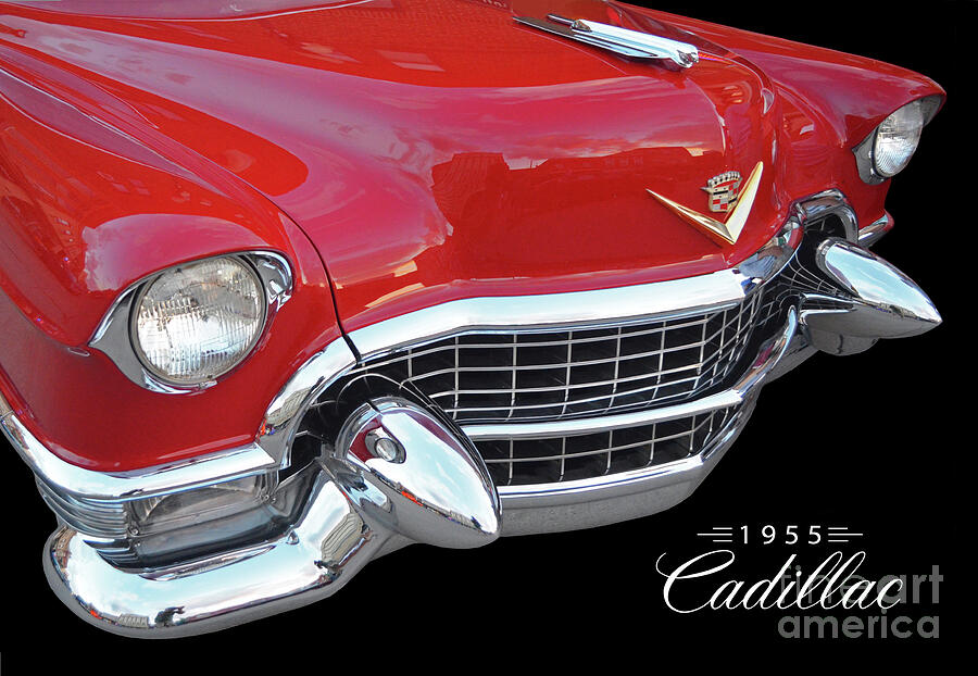 1955 Cadillac Poster Photograph by Ron Long