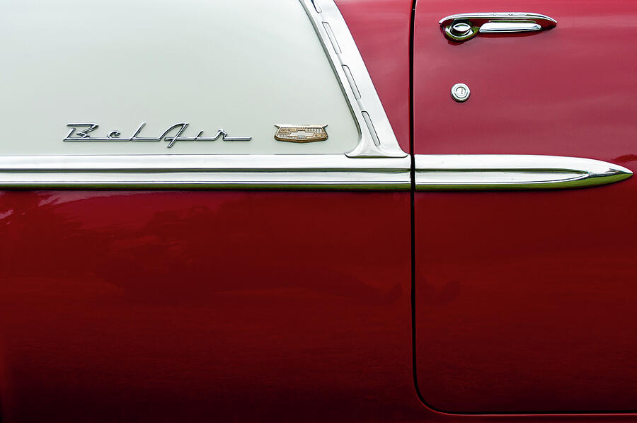 1955 Chevrolet Bel Air Photograph by Chad Thunberg