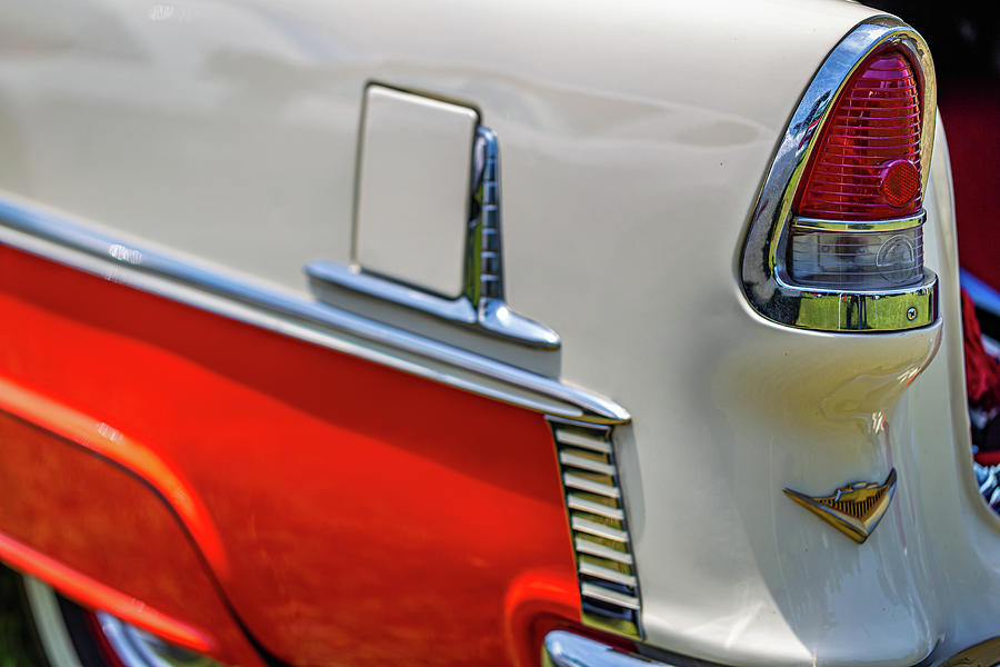 1955 Chevrolet BelAir Taillight Assembly Photograph by Gestalt Imagery ...