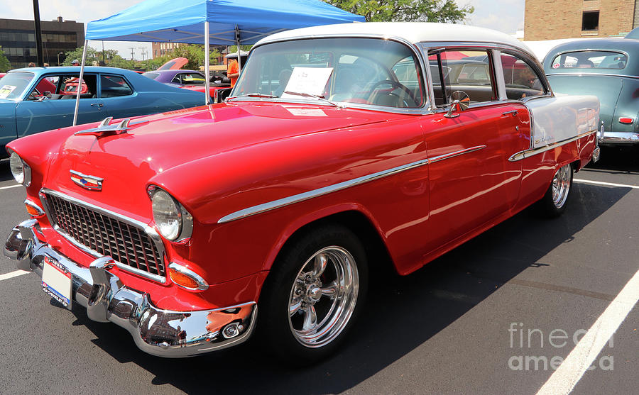 1955 Chevy Bel Air 9597 Photograph by Jack Schultz