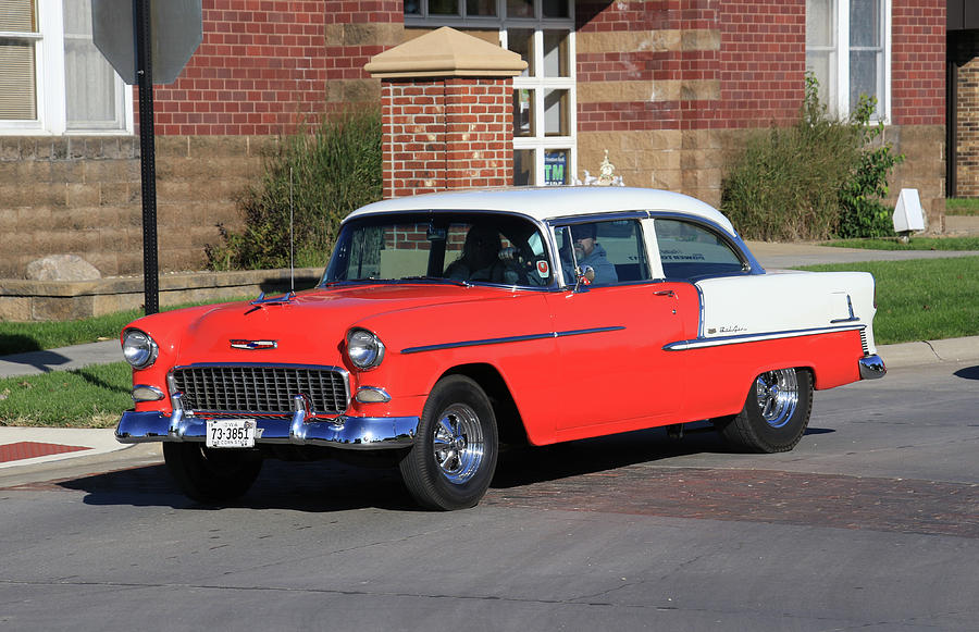 1955 Chevy Bel Air Photograph by J Laughlin