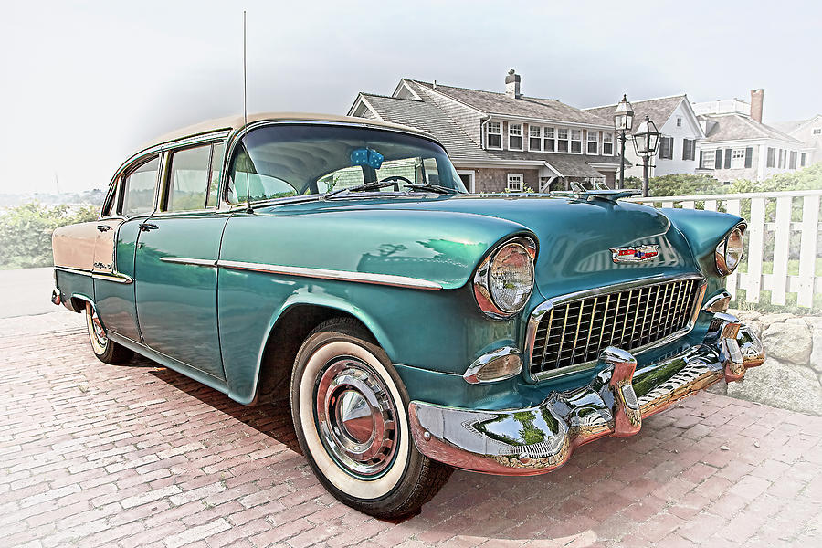 Transportation Photograph - 1955 Chevy Bel Air by Marcia Colelli
