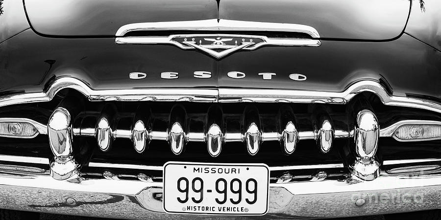 Vintage Photograph - 1955 Desoto Grill by Dennis Hedberg
